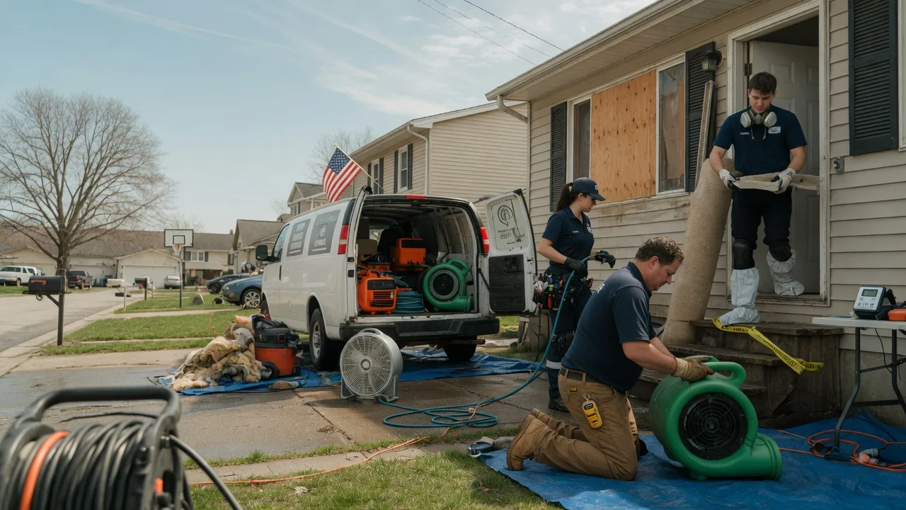 Water Damage Restoration in Seville, OH near me
